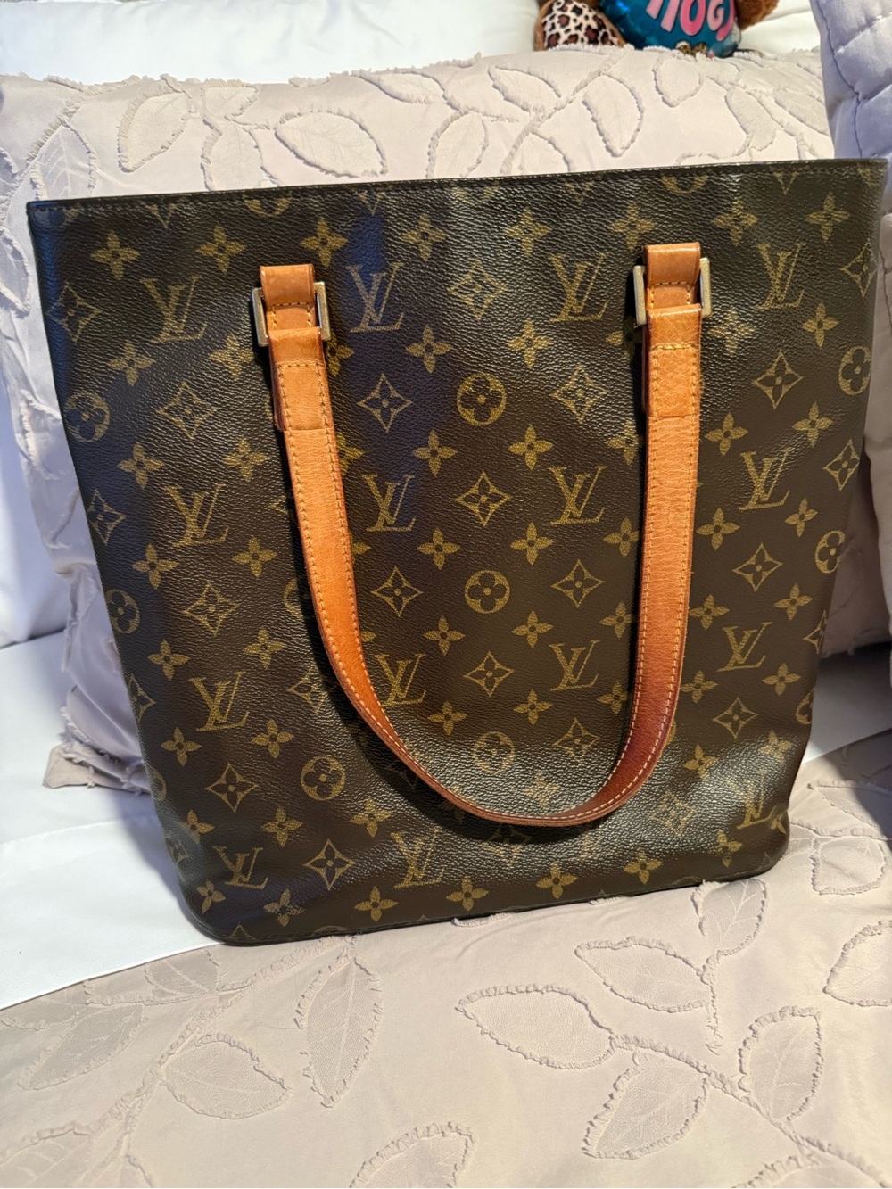 Louis Vuitton Monogram Vavin GM Canvas Tote with Vacheta Leather Straps